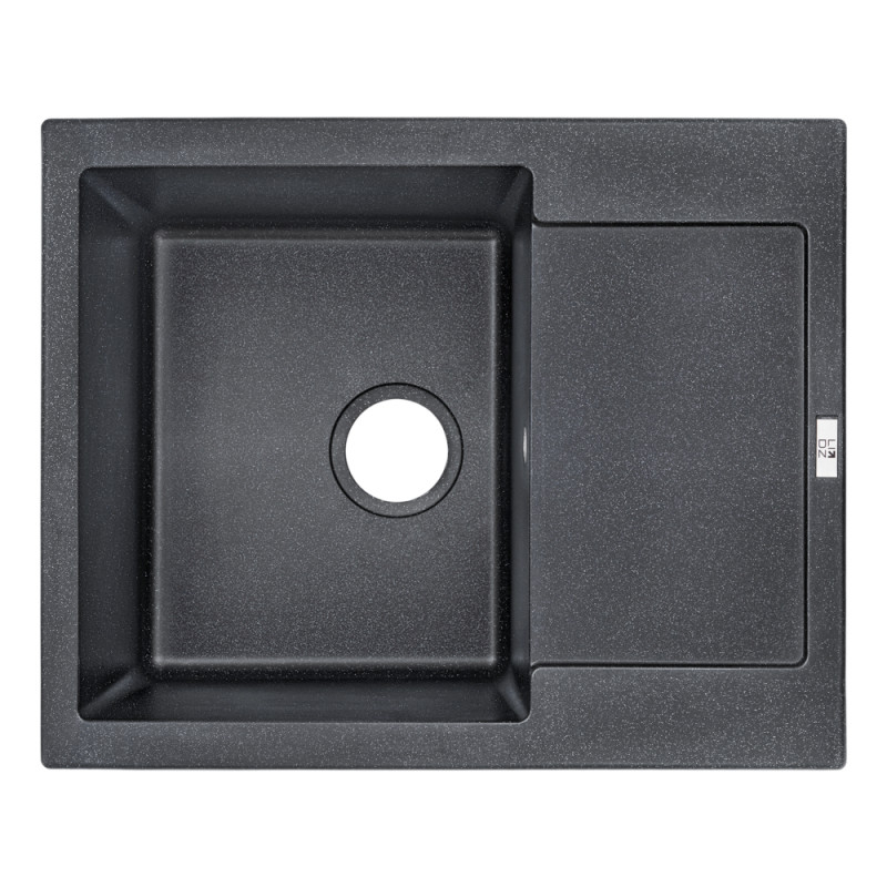 

Кухонная мойка Lidz (BLM-14) 625x500/200 черная