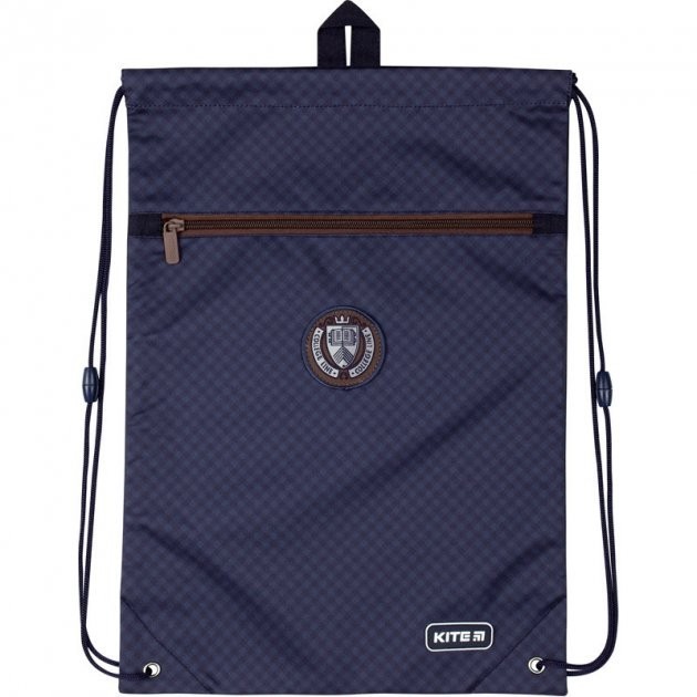 

KITE Сумка для обуви с карманом 601M College Line blue K20-601M-2