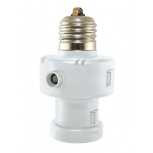 

Датчик света VELMAX V-LCS-81, 60W, AC220-240V, E27, IP20 (4785)