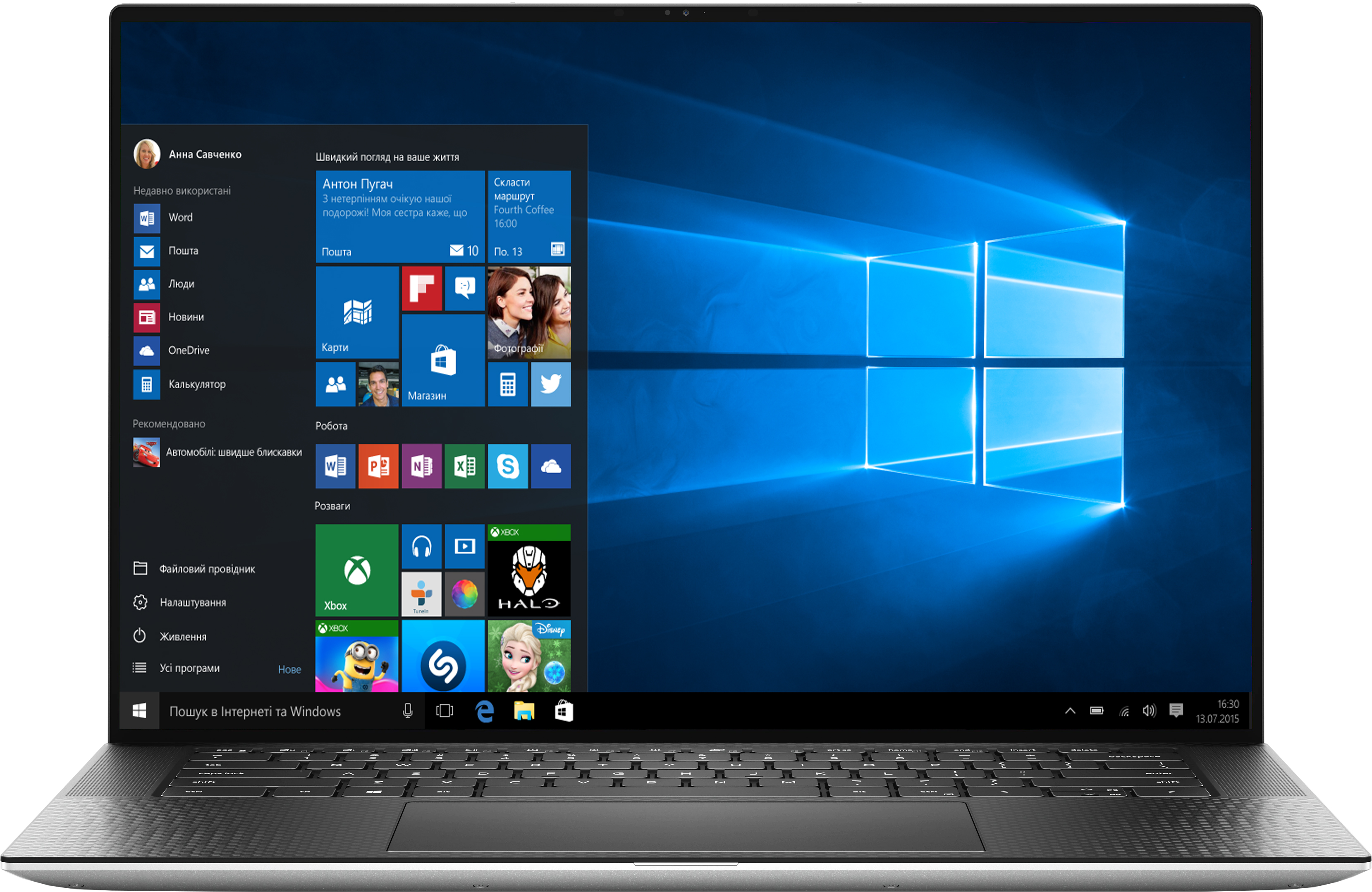 

Ноутбук Dell XPS 15 9510 (210-AZJZ_I7161TBUHD) Platinum Silver