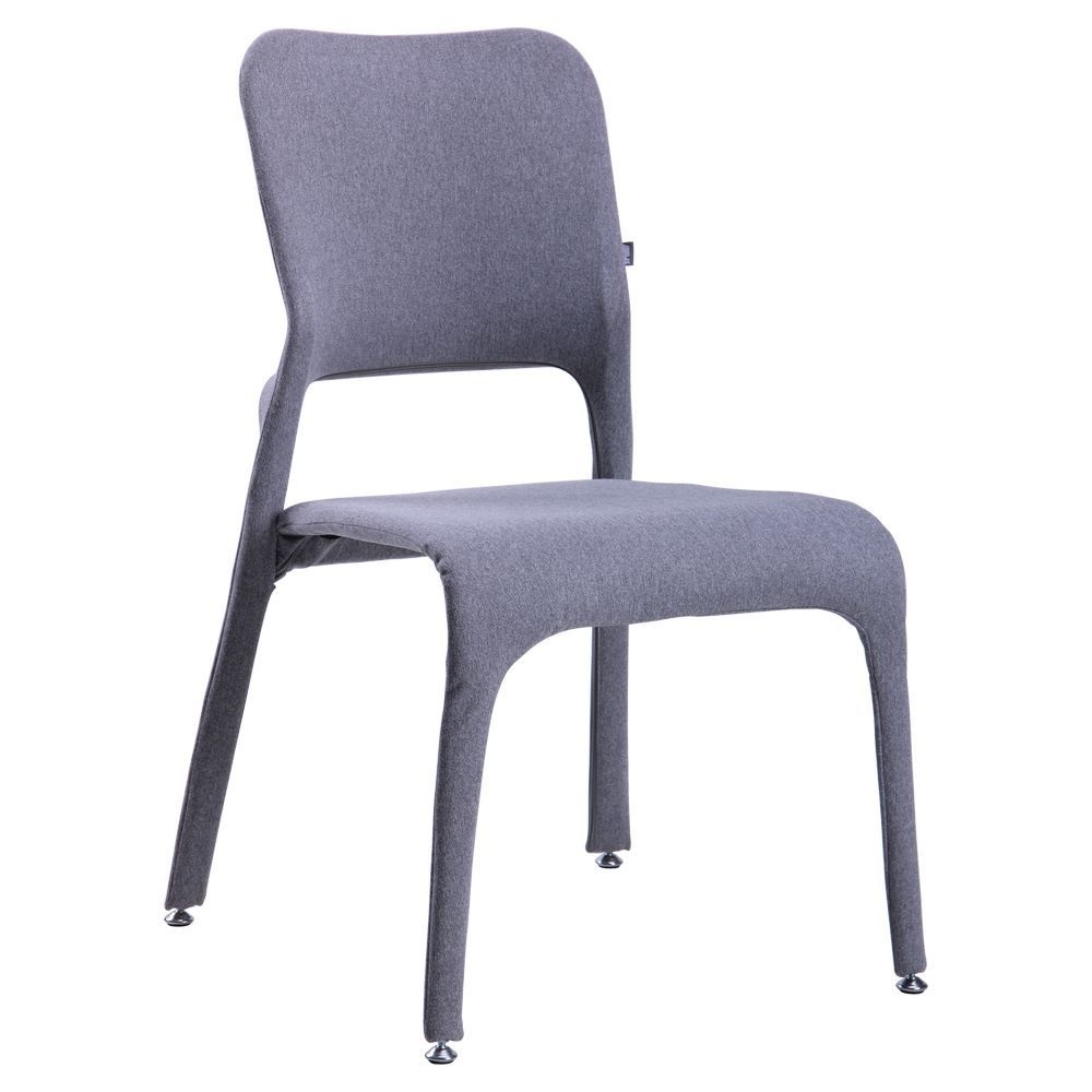 

Стул для кухни, кафе, бара Лаурель металл серый/ткань Сидней-05 светло-серый AMF