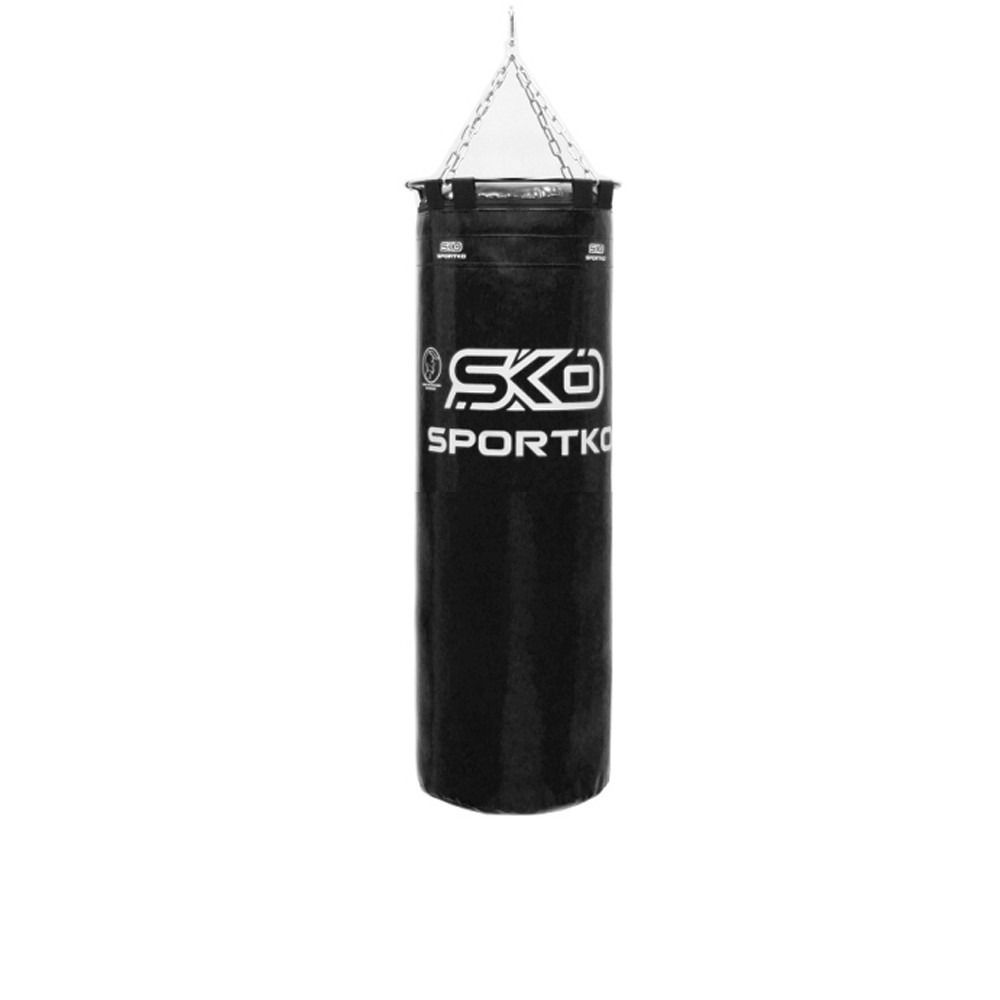 

Боксерский мешок SPORTKO ПВХ 75 см/29 см/15 кг черный