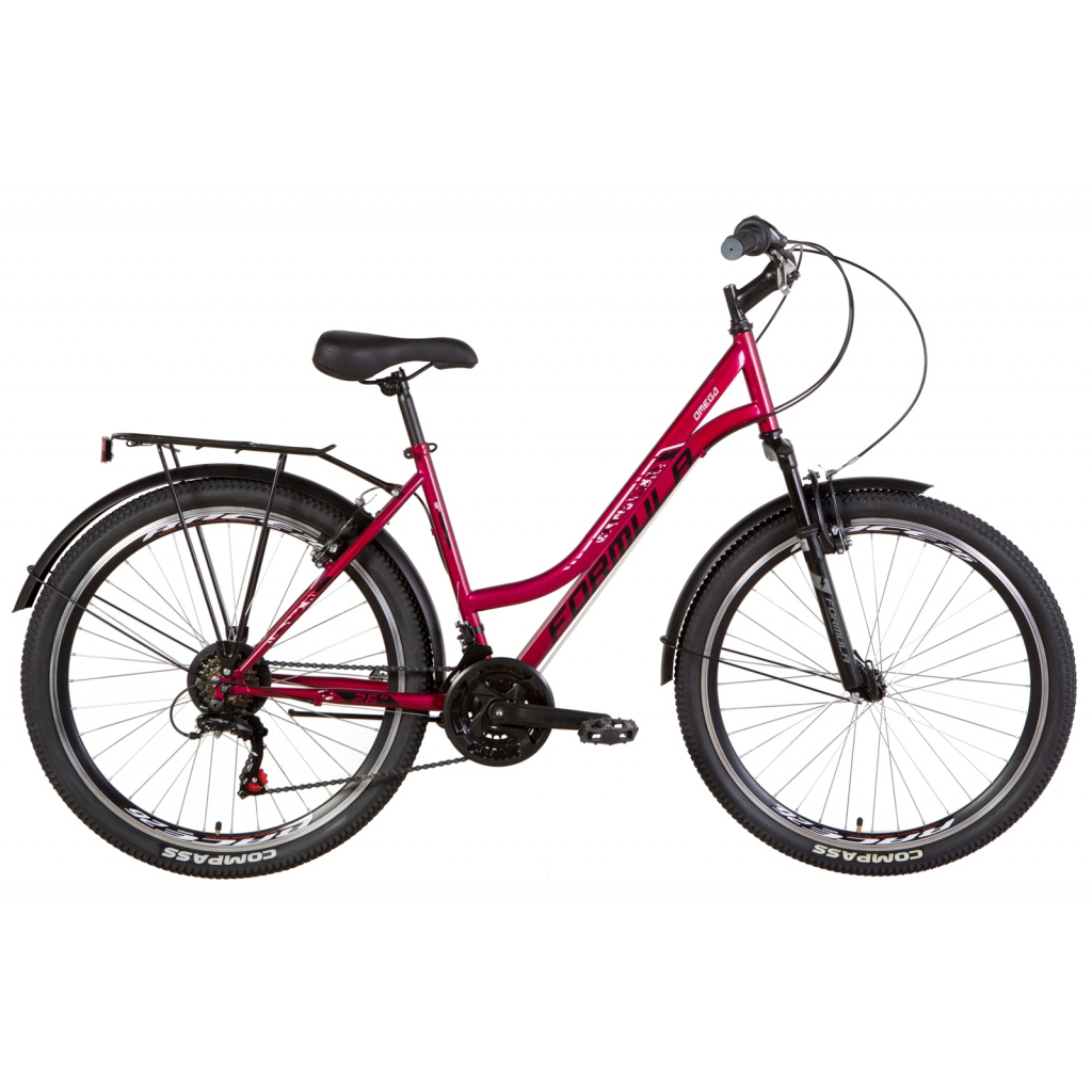 

Велосипед Formula 26" OMEGA AM Vbr рама-18" 2021 Red (OPS-FR-26-474)
