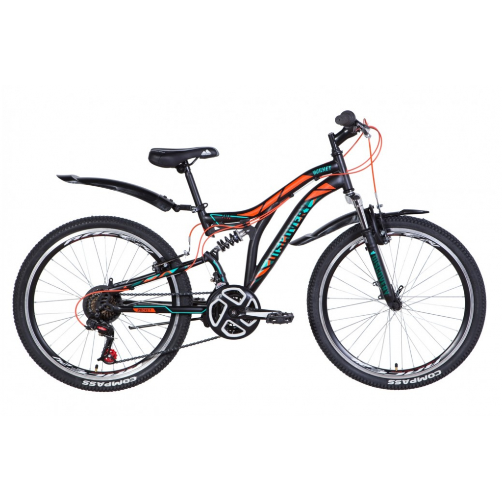 

Велосипед Discovery 24" ROCKET AM2 Vbr рама-15" 2021 Silver/Red (OPS-DIS-24-250)