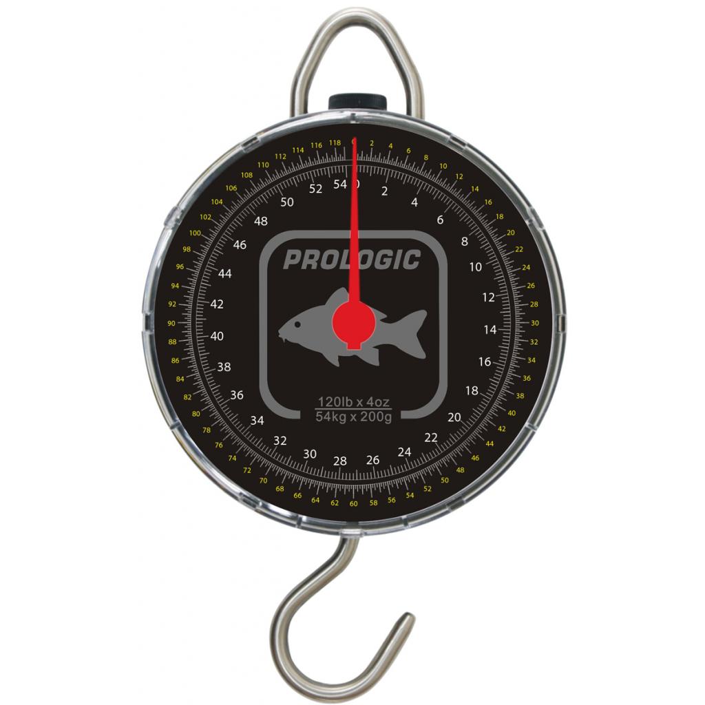 

Кантер Prologic Specimen/Dial Scales 120lbs 54kg (1846.15.66)