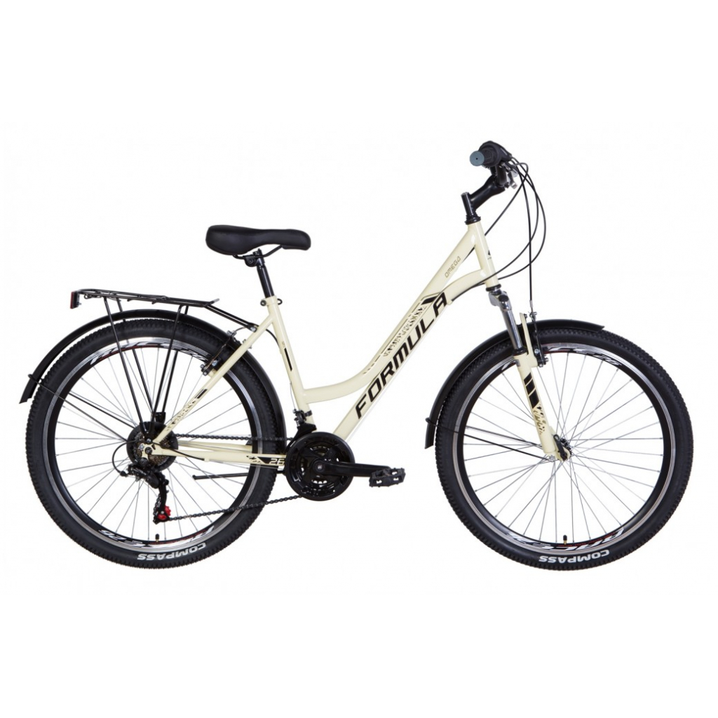 

Велосипед Formula 26" OMEGA AM Vbr рама-18" 2021 Beige (OPS-FR-26-477)