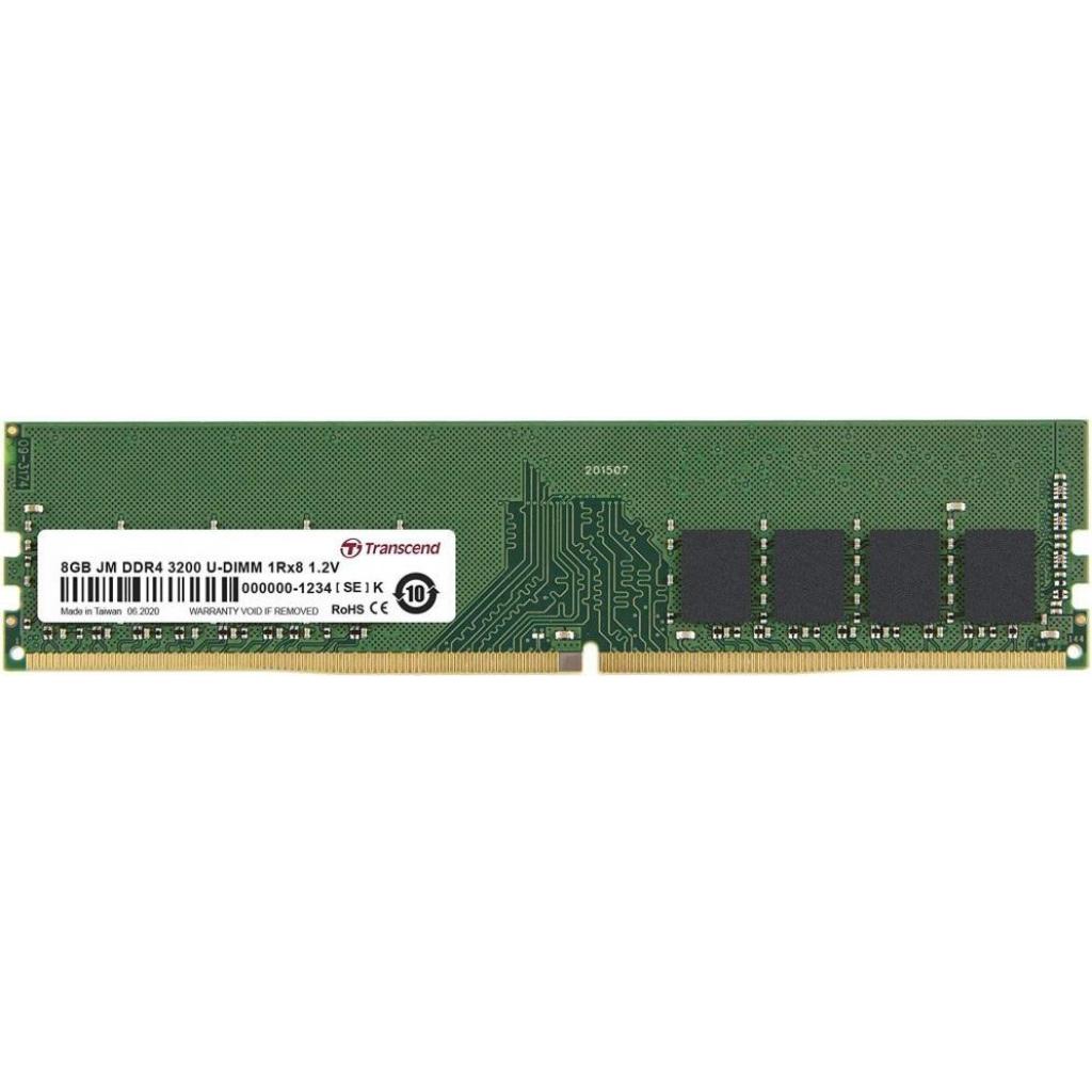 

Модуль памяти для компьютера DDR4 8GB 3200 MHz Transcend (JM3200HLG-8G)