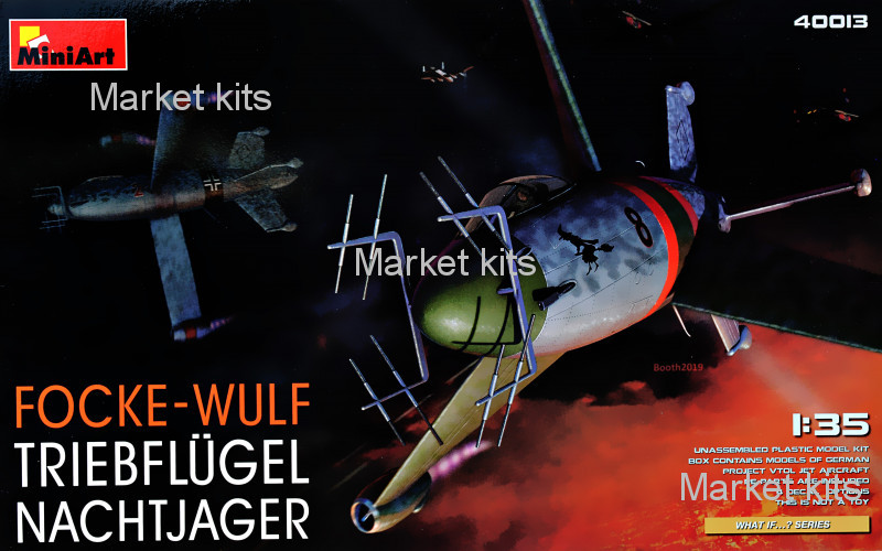 

Истребитель Focke Wulf Triebflugel Nachtjager 1:35 MINIART (MA40013)