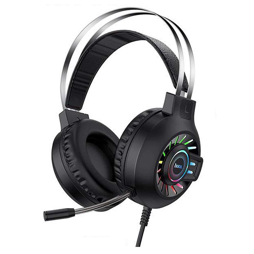 

Игровые наушники с микофоном для ПК Hoco ESD04 Cool Game headphones Black