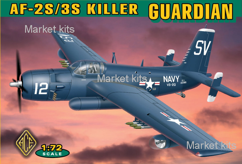 

Противолодочная система Grumman AF-2S/3S 1:72 ACE (ACE72305)