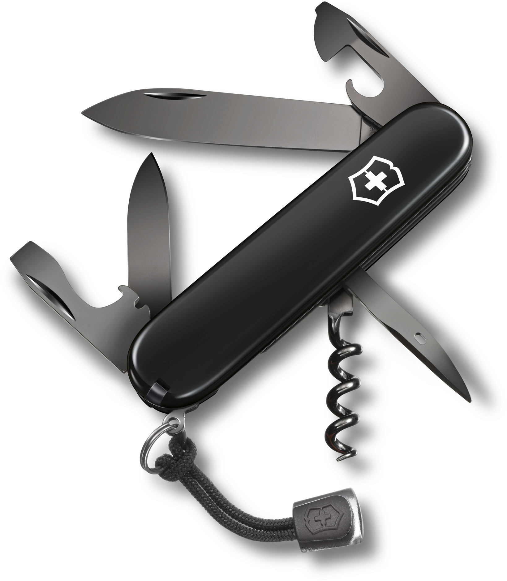 

Складной нож Victorinox SPARTAN Onyx Black 91мм/12функ/черн /штоп Vx13603.31P