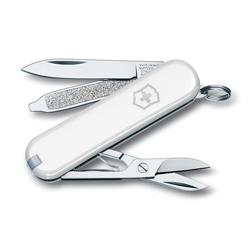 

Складной нож Victorinox CLASSIC SD 58мм/1сл/7функ/бел /ножн Vx06223.7