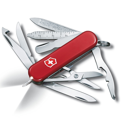 

Складной нож Victorinox MIDNITE MINICHAMP 58мм/3сл/16функ/крас /ножн/LED/отверт/лин/ручка/скреб Vx06386
