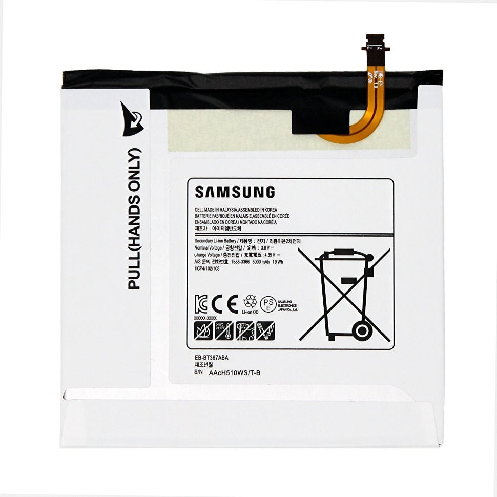 

Аккумулятор для Samsung Galaxy Tab E 8.0 T3777, T375, T377 EB-BT367ABA 5000mAh original PRC