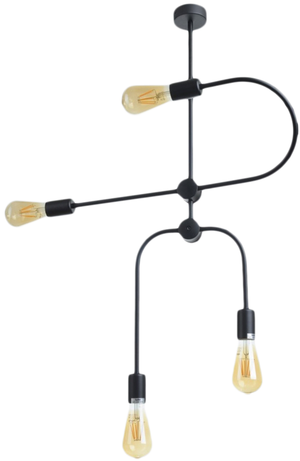 

Люстра Brille BL-943S/4 E27 BK (24-267)