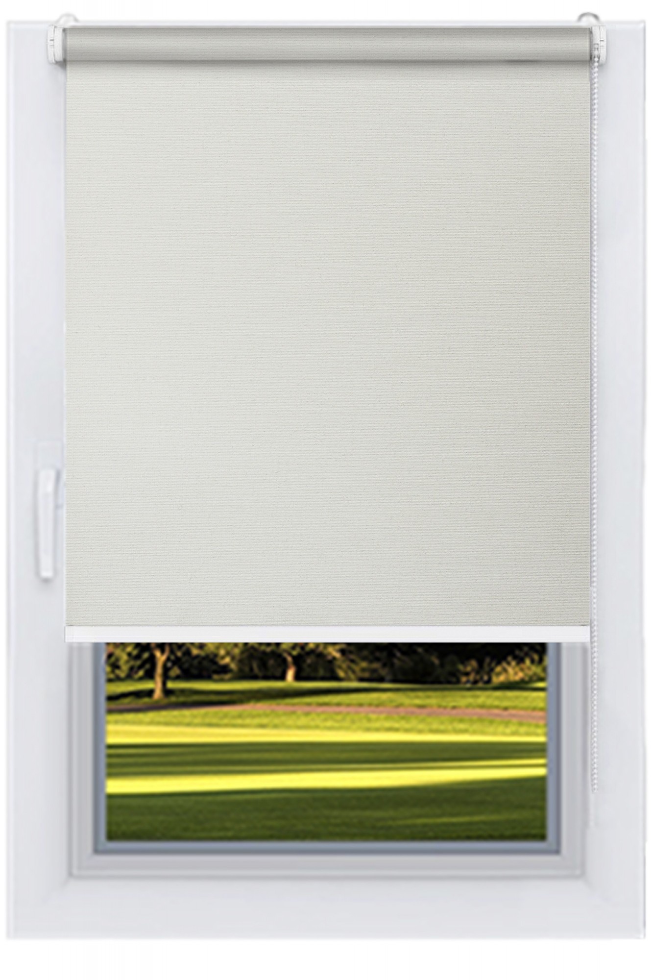 

Ролета тканевая DECOLUX 146х200 CAMILA Серый вал 19