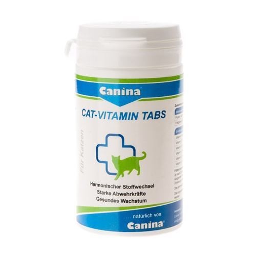 

Витаминный комплекс для котов Cat-Vitamin Tabs 125г/250шт.