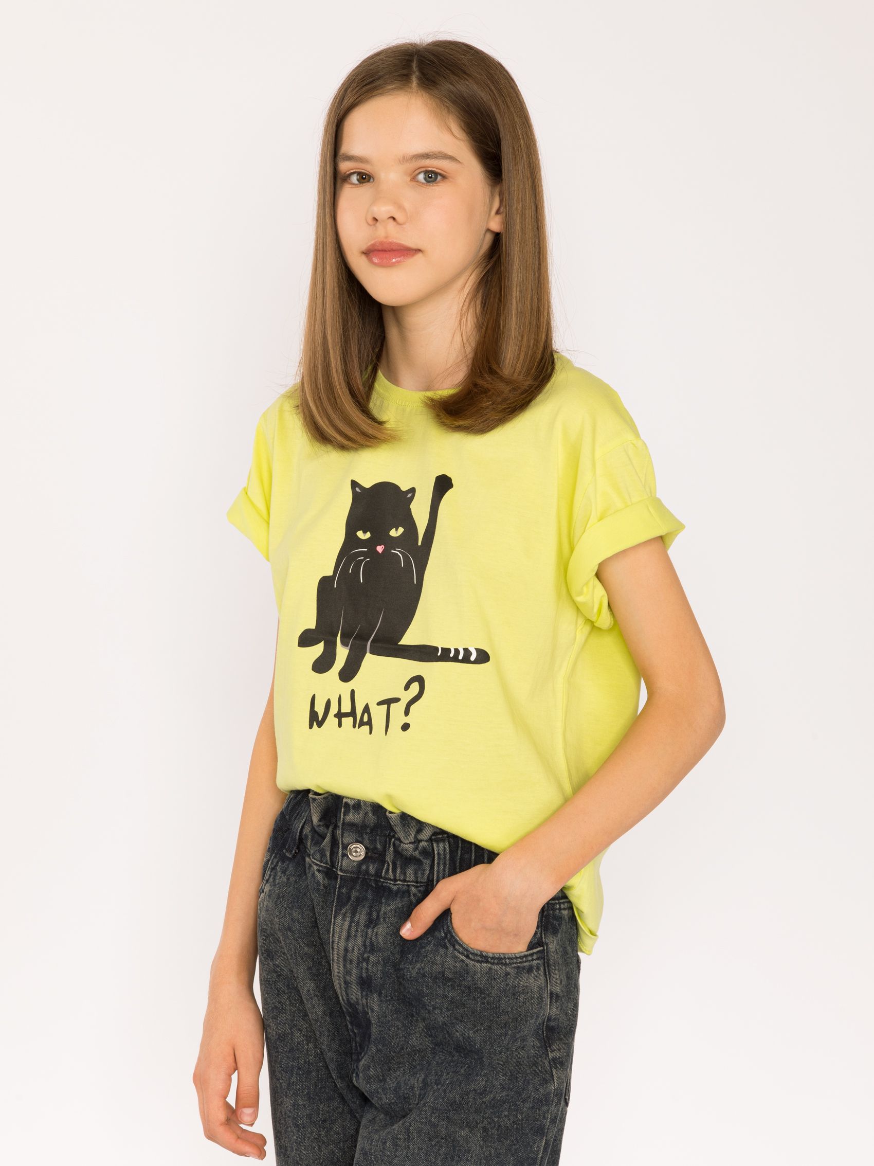 

Футболка Reporter Young 213-0440G-08-540-1 140 см Желтая (5900703728551)