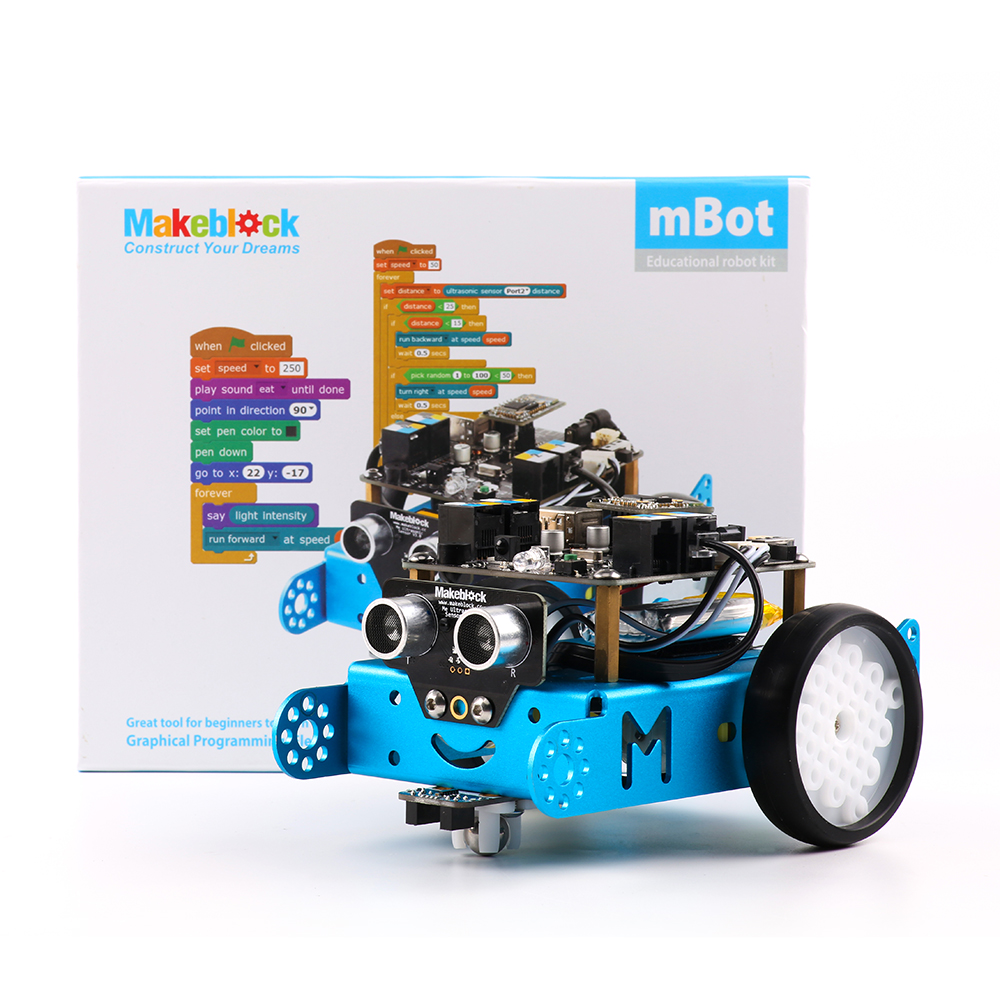 

Обучающий робот-конструктор Makeblock mBot v1.1 синий