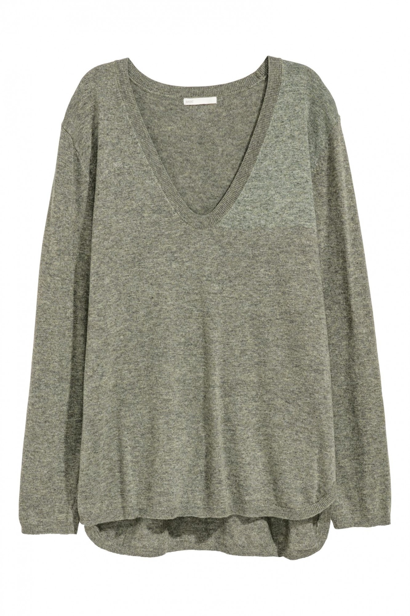 

Пуловер H&M XL Хаки 5604366wtr