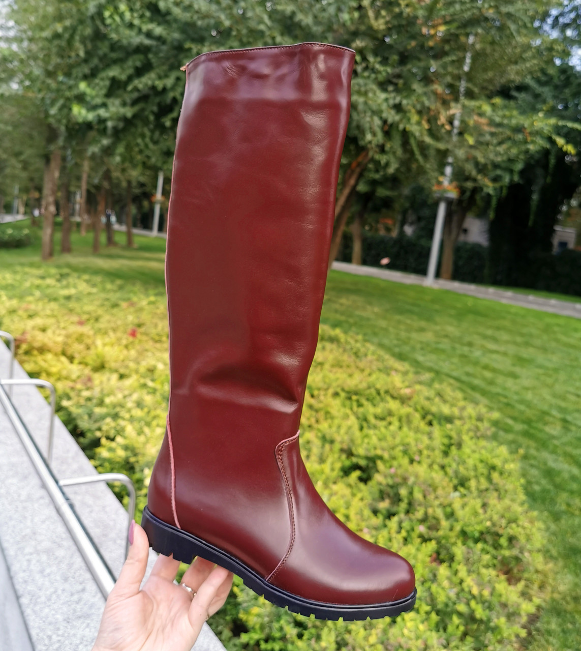 

Сапоги женские Vasha Para 1723 36 кожа марсала
