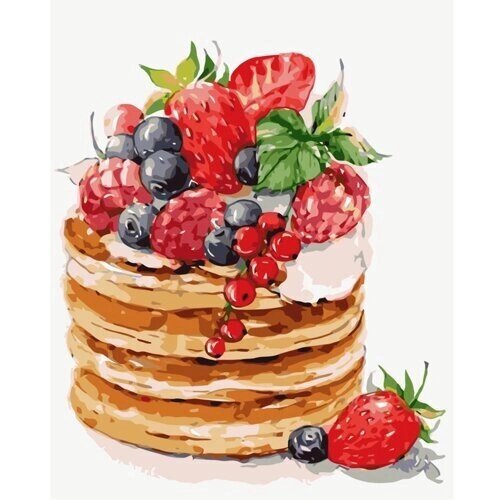

Картина по номерам Вкусный завтрак, 40х50 см (VA-0845)
