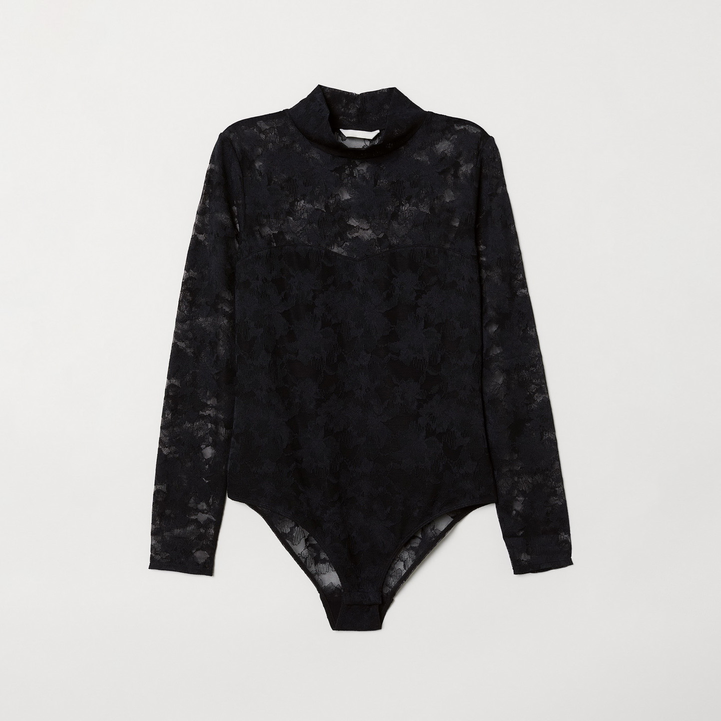 

Боди-блуза H&M 0719469-8 S Черная (СА2000001853344)