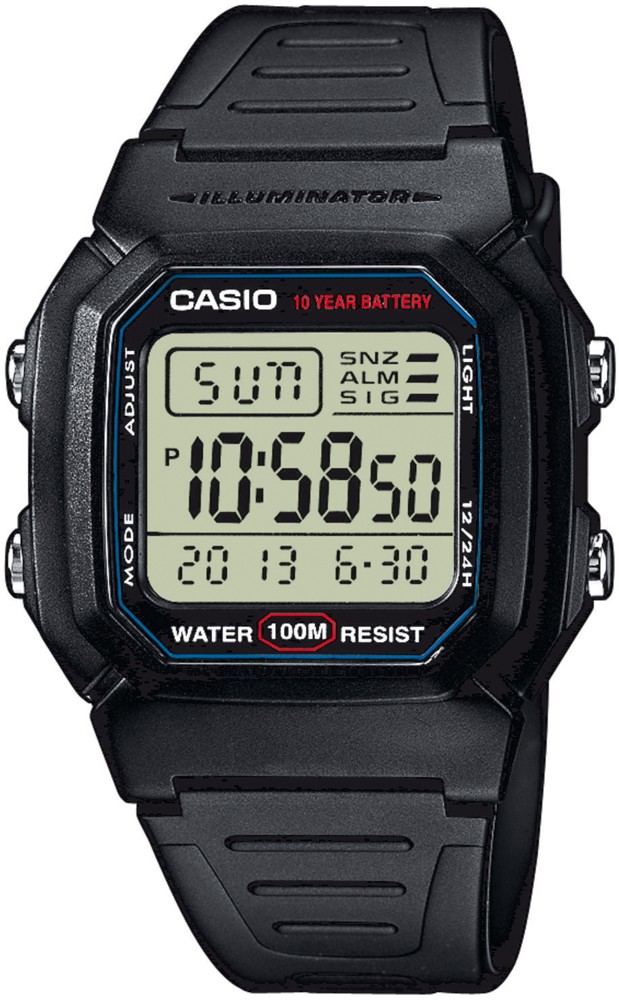 

Часы Casio W-800H-1AVEF