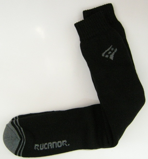 

Носки лыжные Rucanor VAL wool впитывают влагу черные