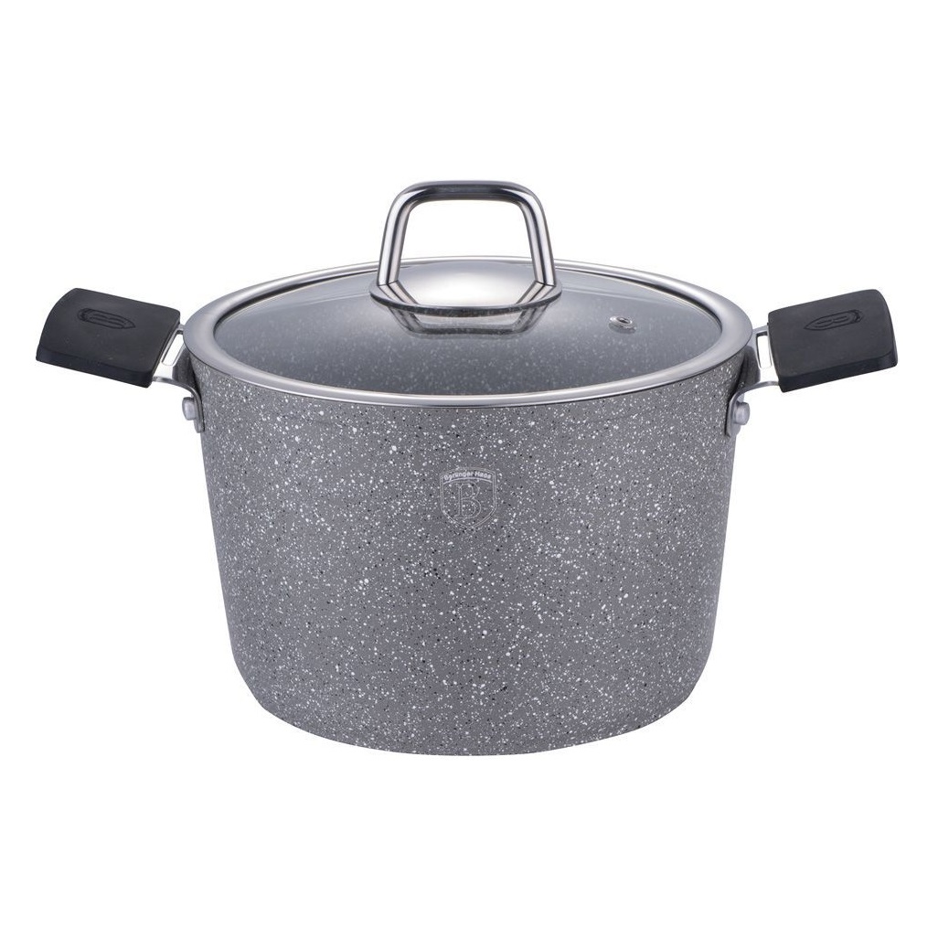 

Кастрюля Berlinger Haus Grey Stone Touch Line BH-1162 (6,6 л, 24 см)