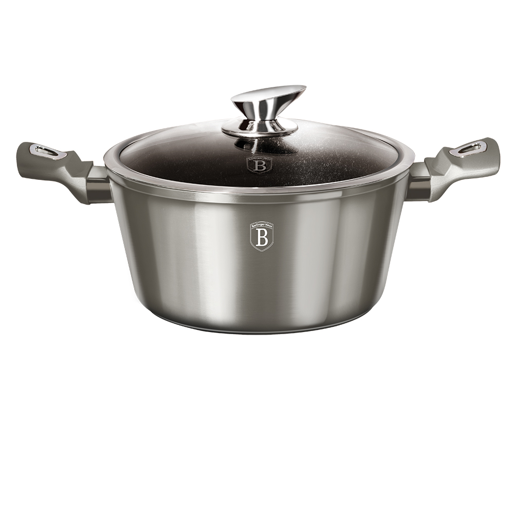 

Кастрюля Berlinger Haus Carbon Metallic Line BH-1234N (2,5 л, 20 см)