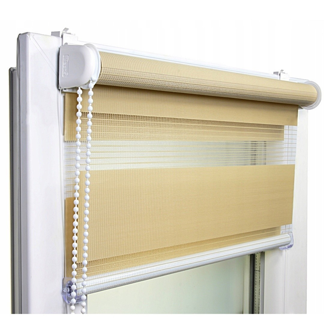 

Ролета Roll Star День-Ночь 80x165 см Темно-бежевый (DN4)