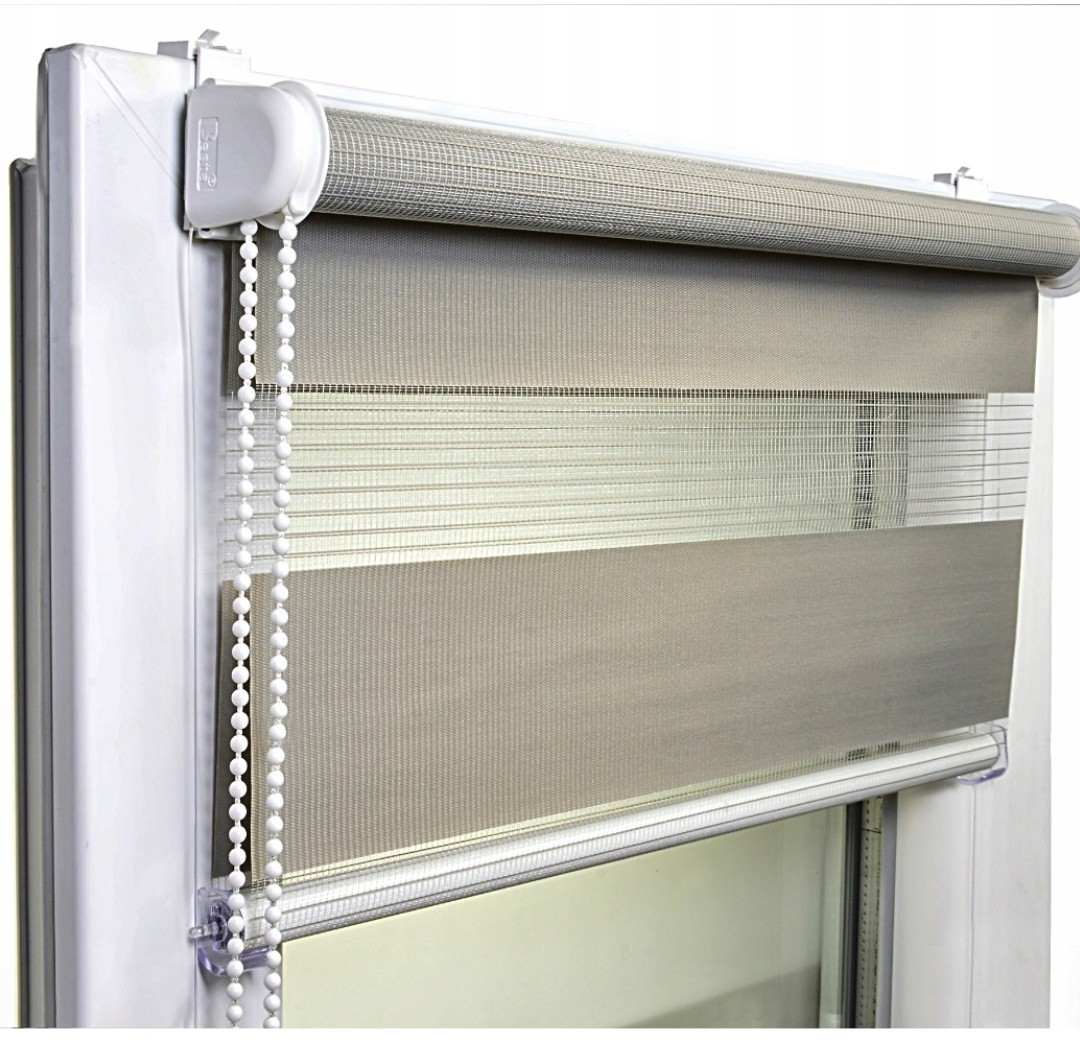 

Ролета Roll Star День-Ночь 145x150 см Серо-коричневый (DN 13)