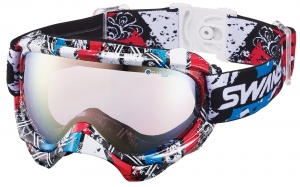 

Очки горнолыжные Swans FZ-Element MDH SC Red/blue 1213