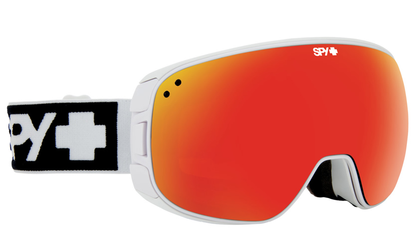 

Очки горнолыжные Spy Bravo White Bronze/Red Spectra+Blue Contact B16