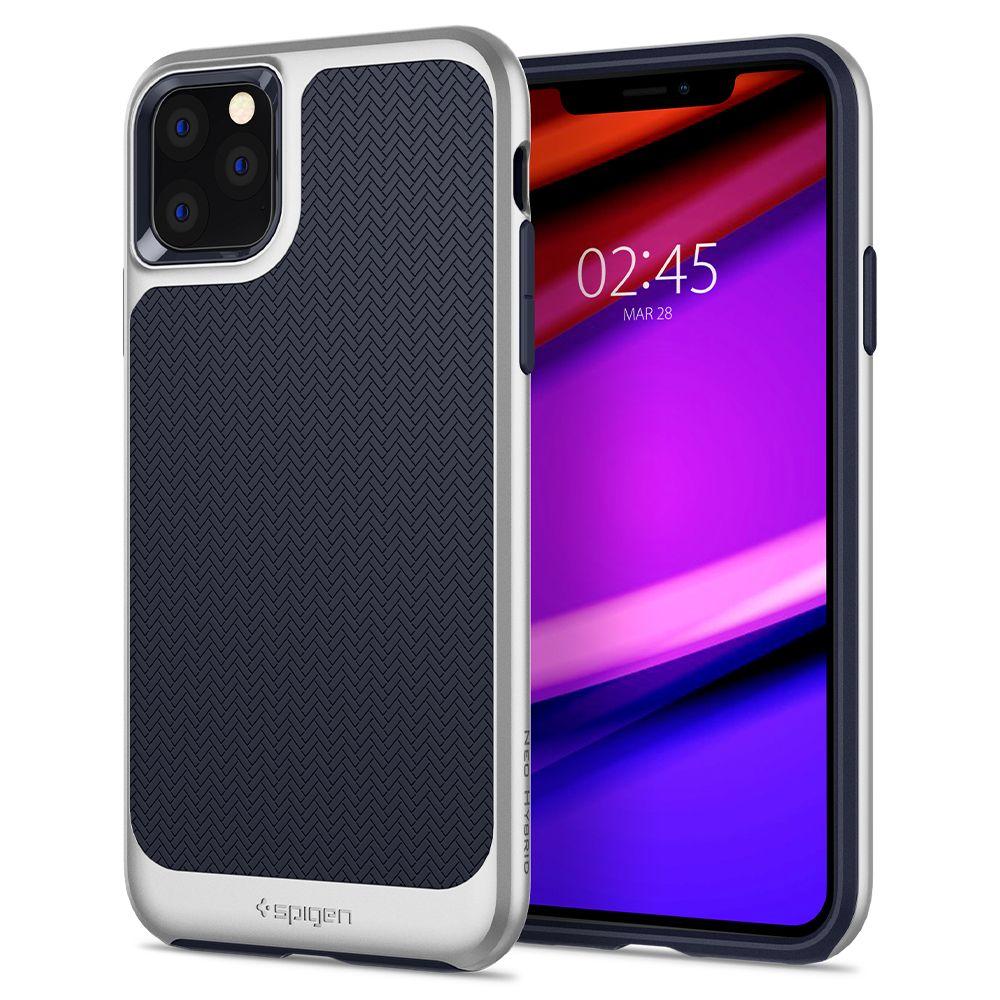 

Чехол Spigen Neo Hybrid для iPhone 11 Pro Arctic Silver