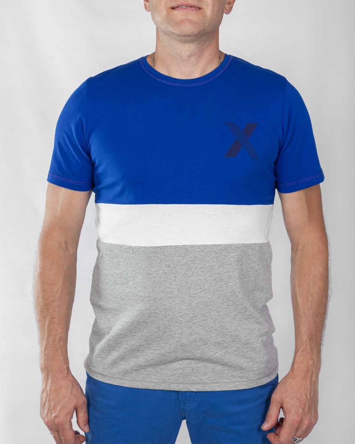

Футболка мужская Jack & Jones синяя  12114275, Футболка мужская Jack & Jones синяя L 12114275