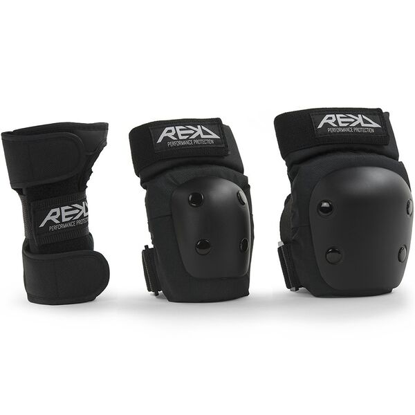 

Захист набір для роликів скейта велосипеда REKD Heavy Duty Jr black S