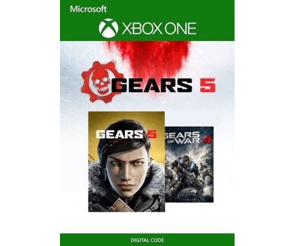 

Gears 5 + Gears of War 4 (русские субтитры) (ваучер на скачивание) (Xbox One)