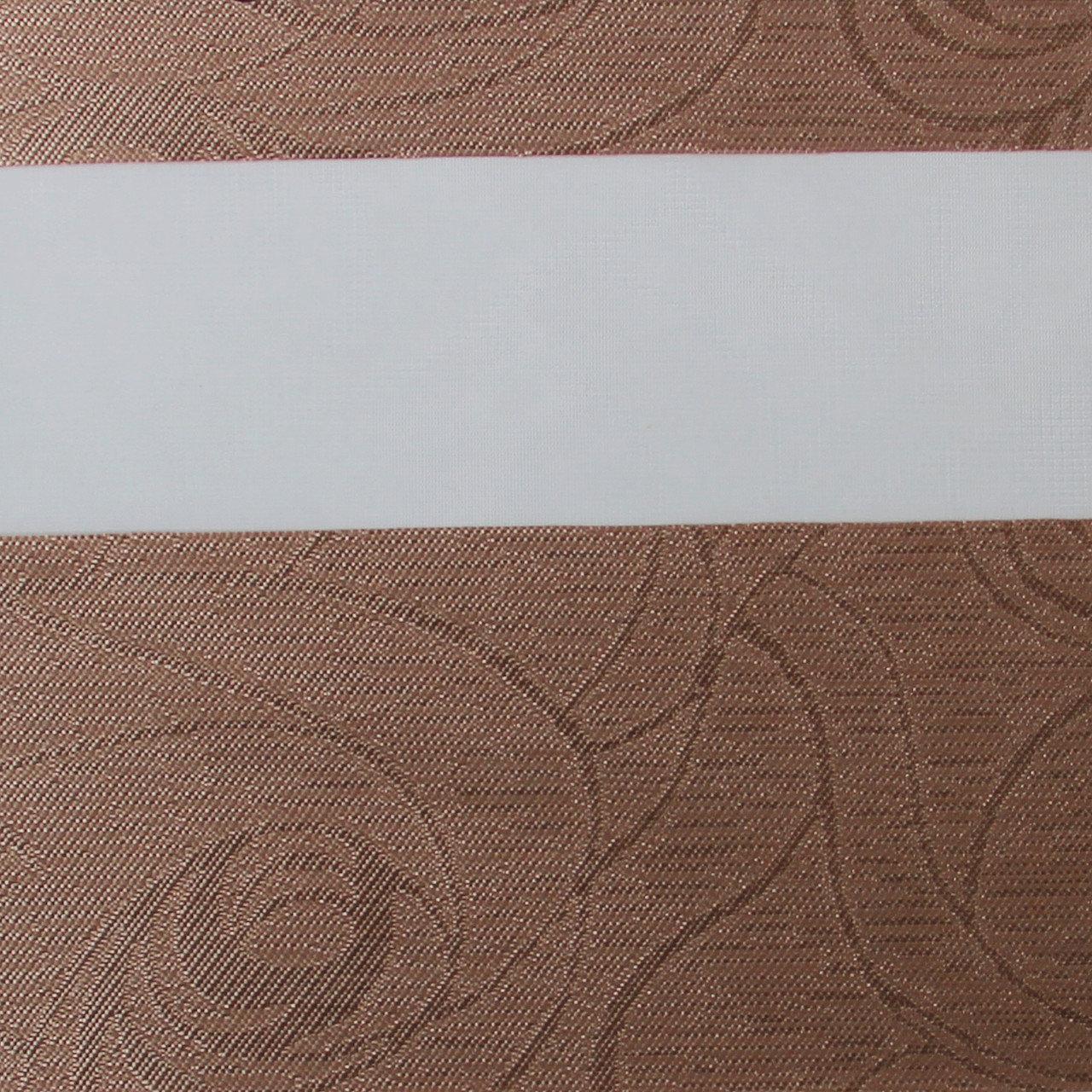 

Рулонная штора Miranda День-ночь ВН-407 110*130 см Какао