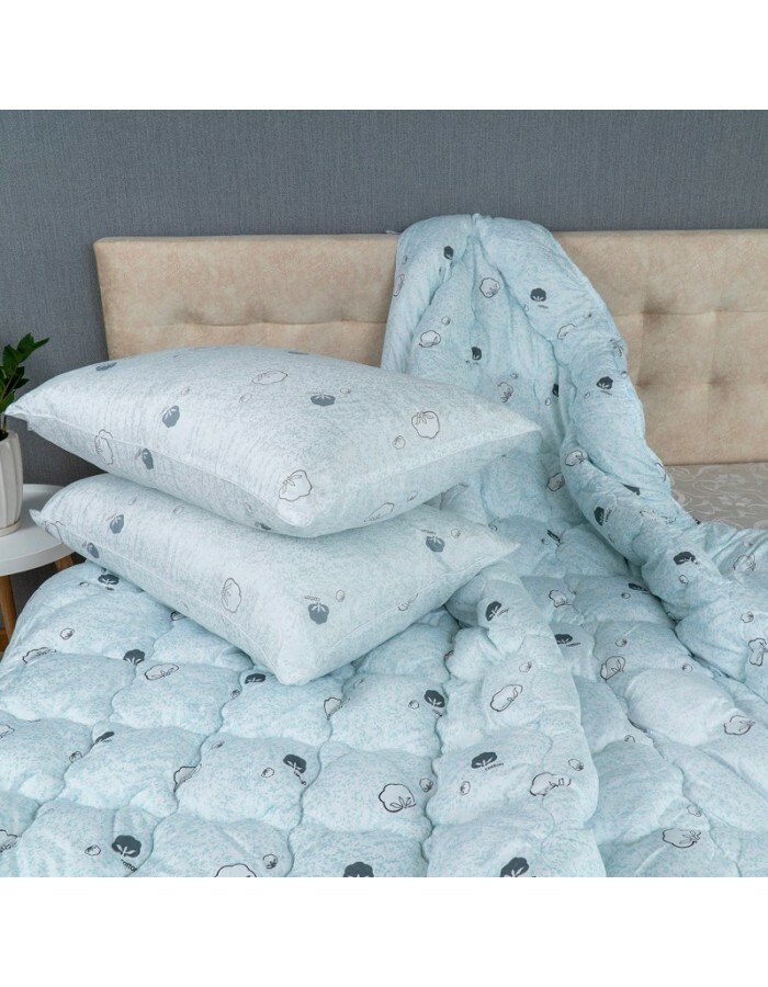 

Комплект Одеяло + 2 подушки Cotton 50х70 см - Двуспальный ARDA