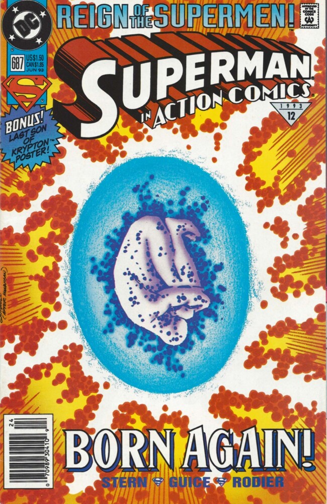 

Action Comics #687 Cover A Newsstand Edition Cover