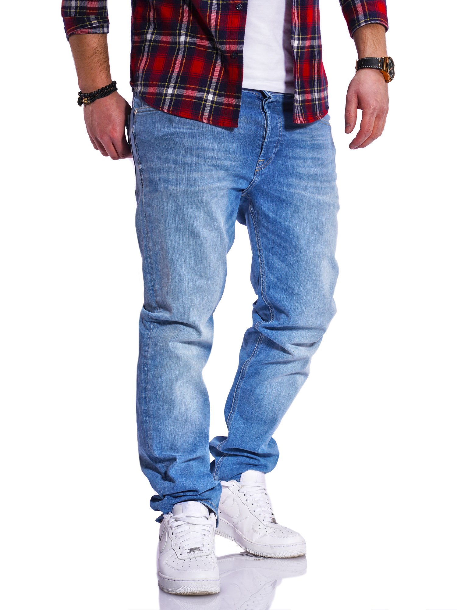 

Джинсы Jack & Jones Regular Fit Light Blue Denim - голубой, Джинсы Jack & Jones Regular Fit Light Blue Denim 33-30 голубой