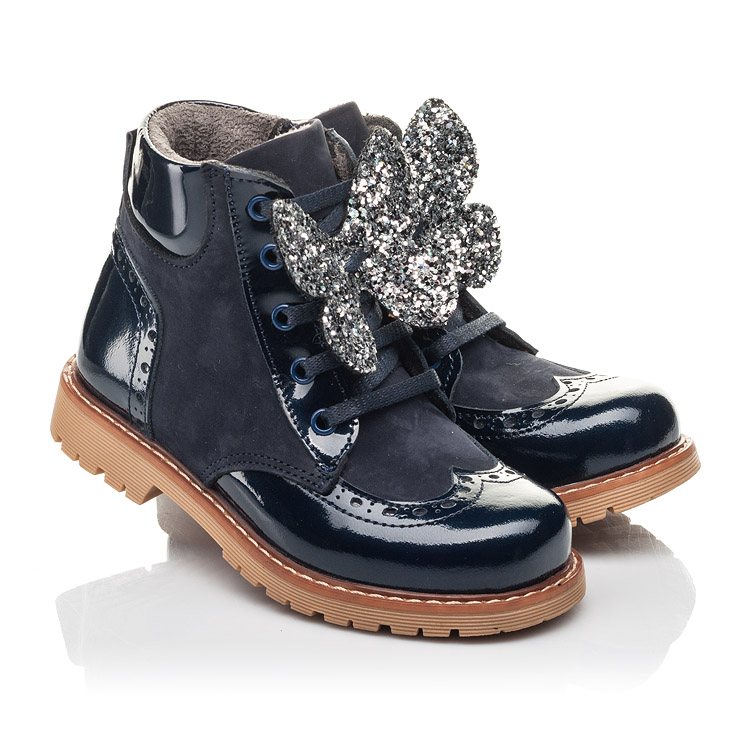 

Демисезонные ботинки Woopy Fashion 21 синий (4442)