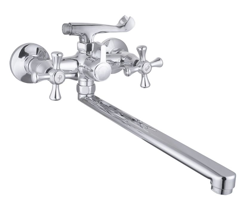 

Cмеситель для ванны DOMINO DBF-227-35F-CRUIZE, L-350, EURO
