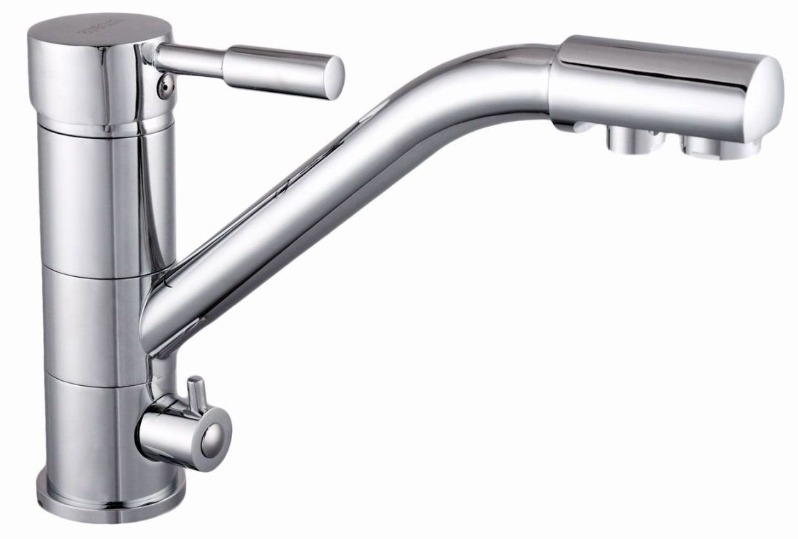 

Смеситель для кухни Globus Lux LAZER GLLR-0555 CHROM комбинированный