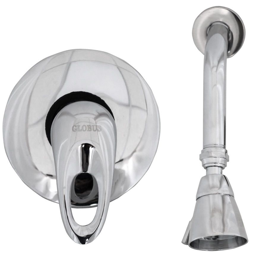 

Смеситель для душа Globus Lux SENA GLS-0105S врезной + душевой комплект