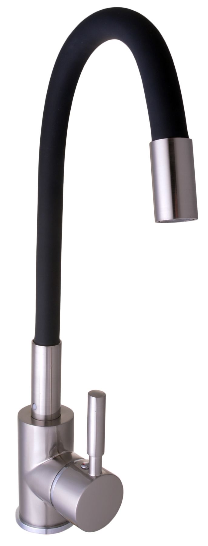 

Смеситель кухонный DOMINO DLR1-203 LR StSTEEL-BLACK