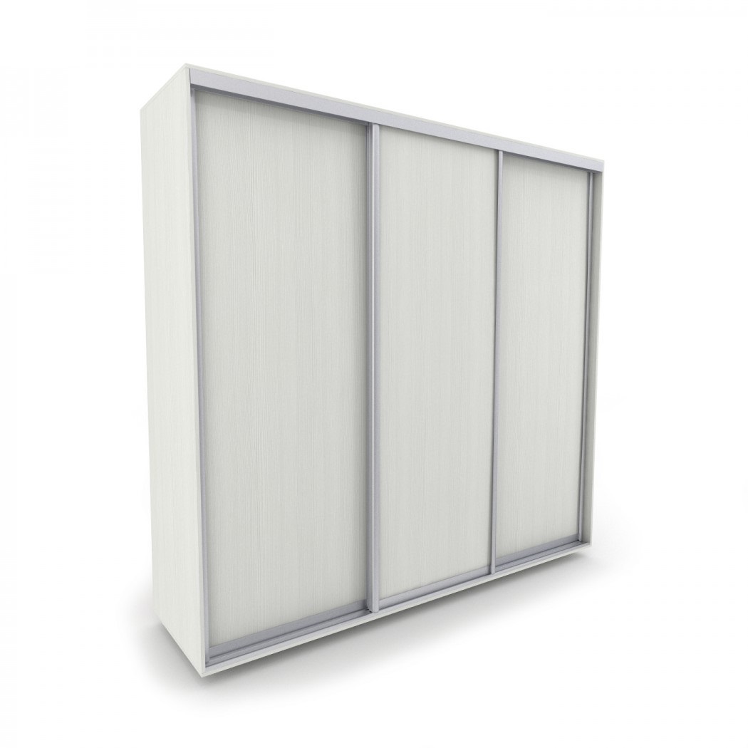 

Шкаф-купе Luxe 3 двери ДСП/ДСП/ДСП CLS - III 240 x 220 x 45 см цвет Белое дерево