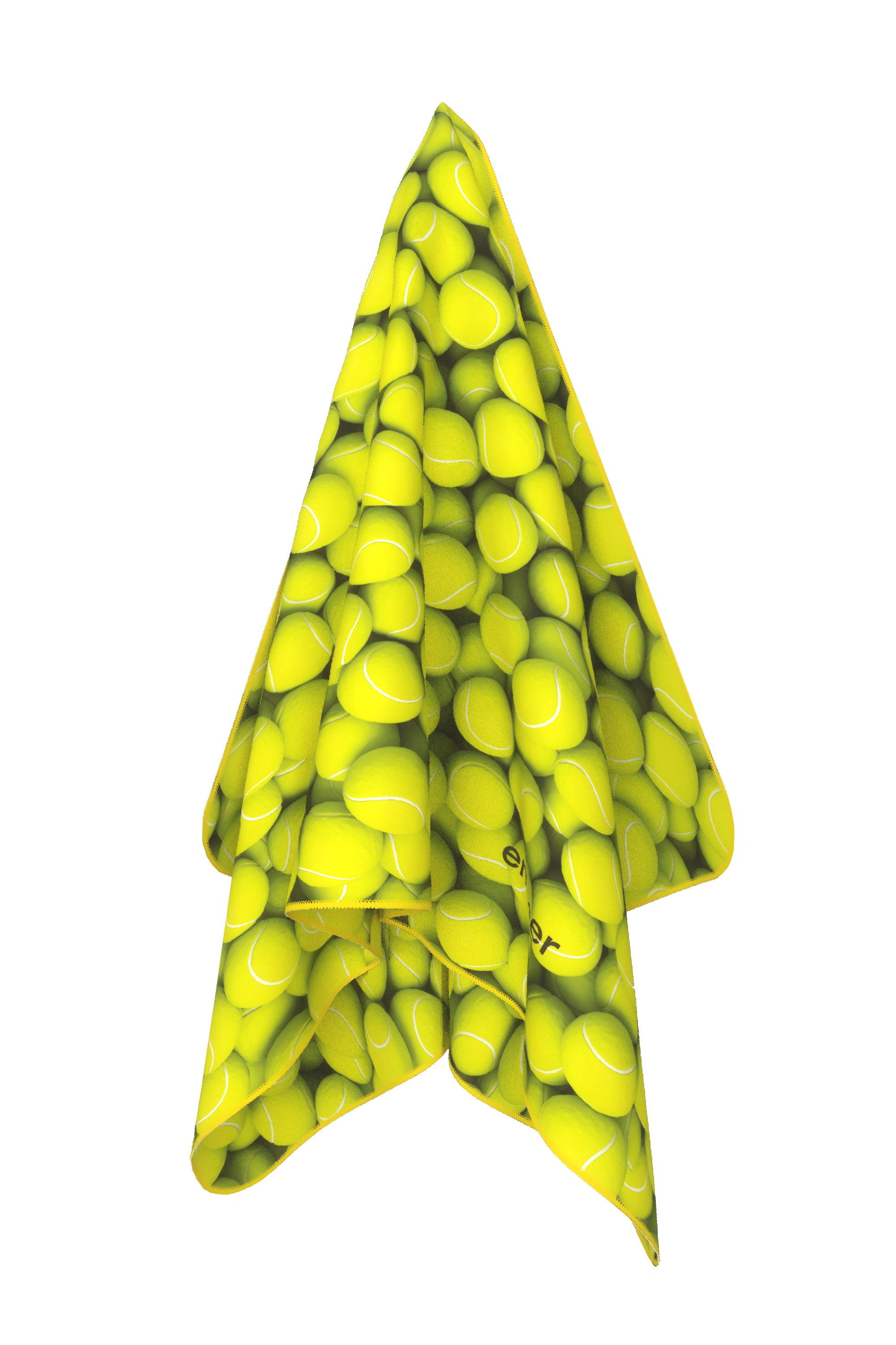 

Полотенце из микрофибры для спорта и туризма 90х140 см EMMER Tennis balls, L